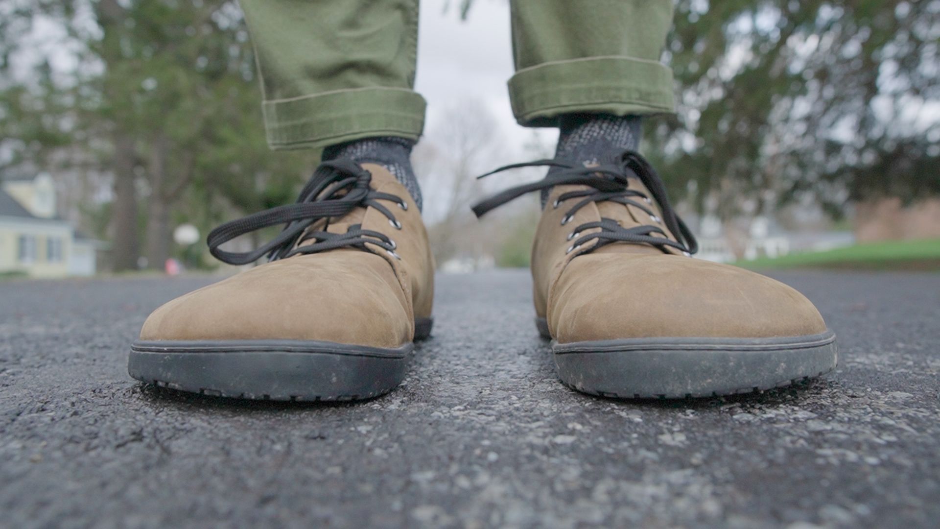 Realfoot City Jungle Review Extra Wide Zero Drop Minimalist Barefoot Shoes Leather Front Road